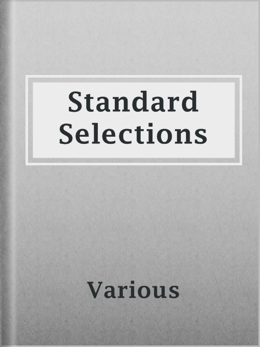 Title details for Standard Selections by Various - Available